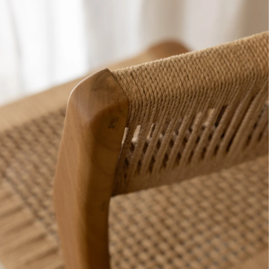 Gliden Dining Chair Natural Loom