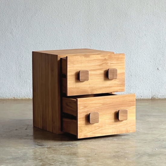 Gopina Bedside Meja Nakas Laci Minimalis