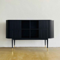 Haala Sideboard Bufet Retro Modern Kayu Jati Solid Haala Sideboard Bufet Retro Modern Kayu Jati Solid