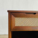 Hafa Bedside Nakas Laci Rotan Retro