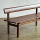 Hansen Bench Bangku Makan Minimalis Kayu Jati