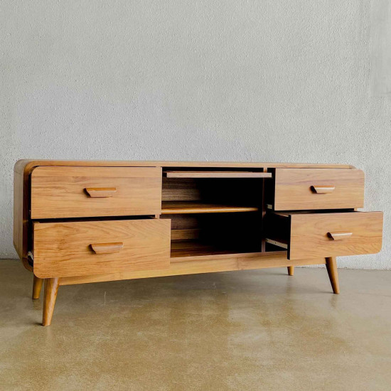 Haq TV Console Bufet TV Retro Minimalis Vintage Haq TV Console Bufet TV Retro Minimalis Vintage