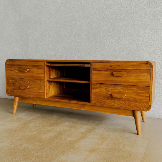 Haq TV Console Bufet TV Retro Minimalis Vintage Haq TV Console Bufet TV Retro Minimalis Vintage