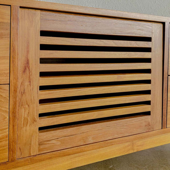 Haq TV Console Bufet TV Retro Minimalis Vintage Haq TV Console Bufet TV Retro Minimalis Vintage