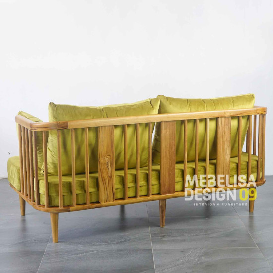 Havana Sofa 2 Seater Retro Bohemian