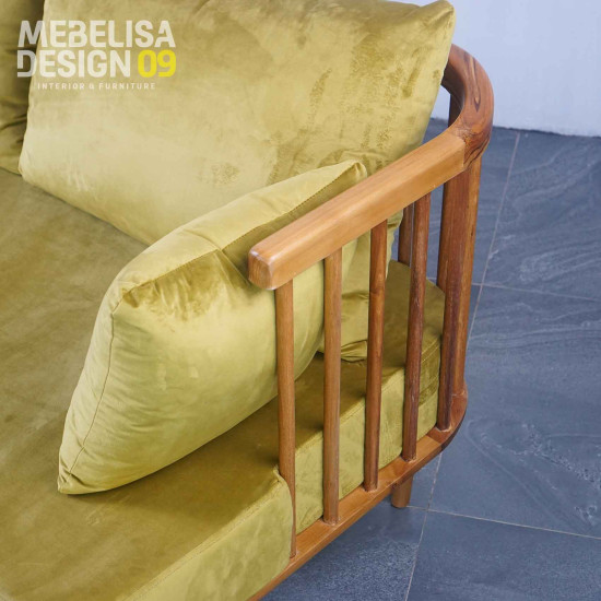 Havana Sofa 2 Seater Retro Bohemian