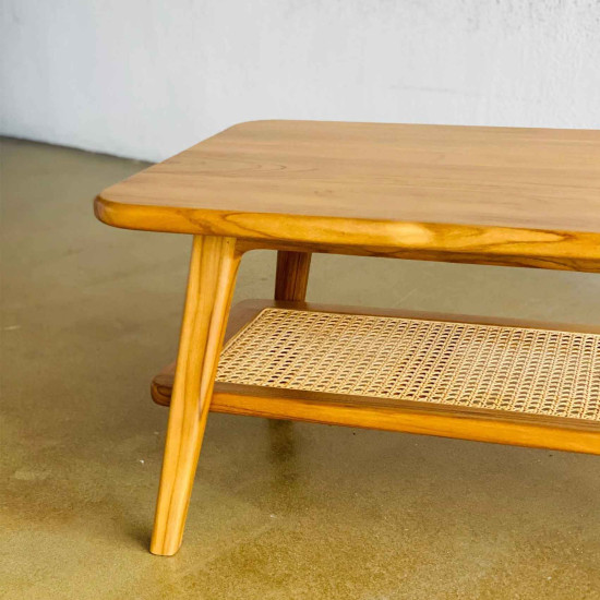 Hima Coffee Table Meja Kopi Ruang Tamu Kayu Jati Hima Coffee Table Meja Kopi Ruang Tamu Kayu Jati