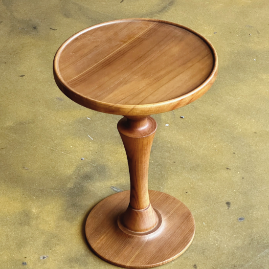 Inara Side Table Meja Pojok Meja Teras Bundar Mid-Century