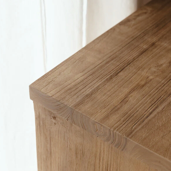 Japandi Reclaimed Teak Wood Display Buffet