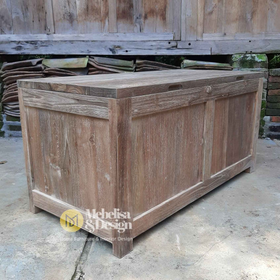 Jepara Reclaimed Teak Storage Trunk Jepara Reclaimed Teak Storage Trunk