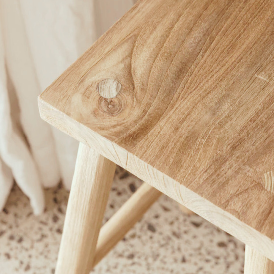 Kai Reclaimed Teak Bar Stool