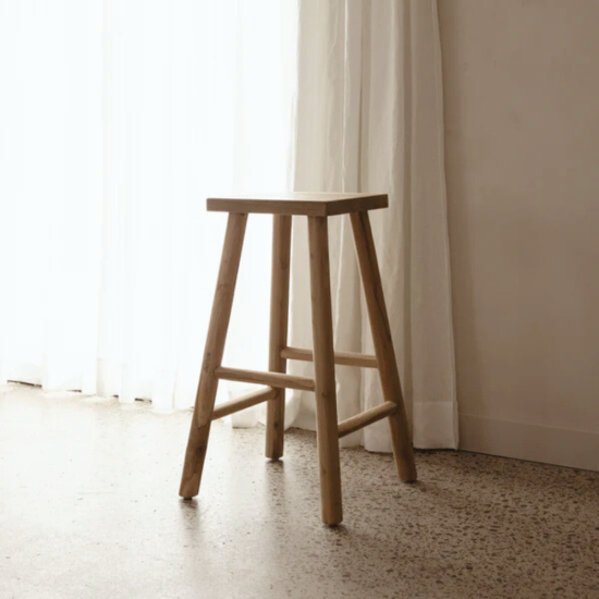 Kai Reclaimed Teak Bar Stool