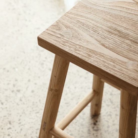 Kai Reclaimed Teak Bar Stool