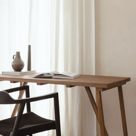 Kala Reclaimed Teak Writing Desk