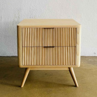 Kella Bedside Meja Nakas Retro 2 laci