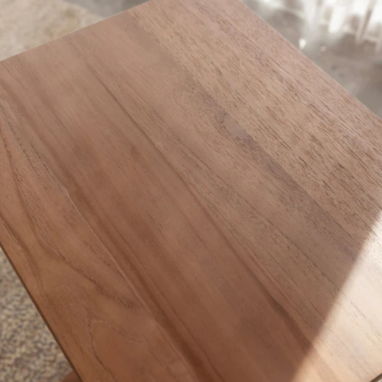 Kirana Side Table Walnut Finish