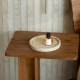 Kirana Side Table Walnut Finish