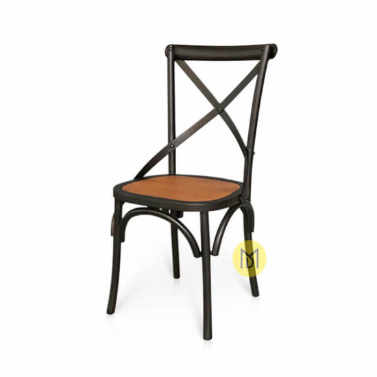 Kursi Makan Restoran Jati Gayla X-back