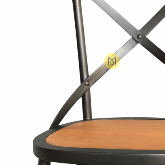 Kursi Makan Restoran Jati Gayla X-back