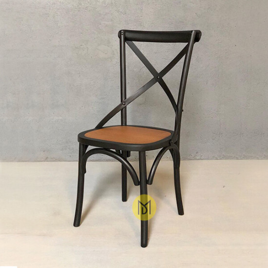 Kursi Makan Restoran Jati Gayla X-back