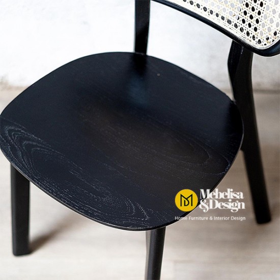 Kursi Cafe Rotan Canro Black Finish Kursi Cafe Rotan Canro Black Finish