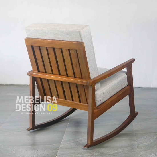 Kursi Goyang Minimalis Scandinavian Modern
