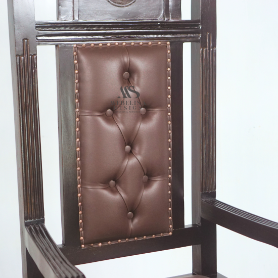 Kursi Hakim Pengadilan Klasik Kayu Jati Ukiran Jepara