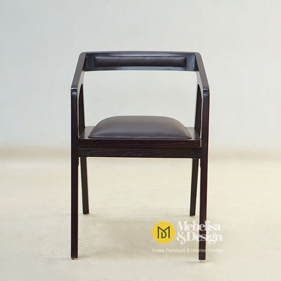 Kursi Makan Cafe Scandinavian Jati Katana