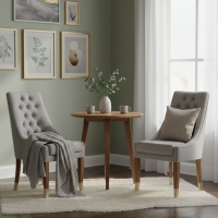 Kursi Makan Jok Modern Minimalis Mid Grey