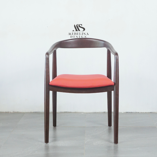 Kursi Makan Minimalis Dudukan Jok Modern Retro