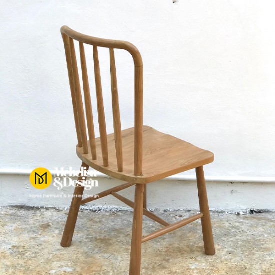 Kursi Makan Minimalis Retro Jati Harwich