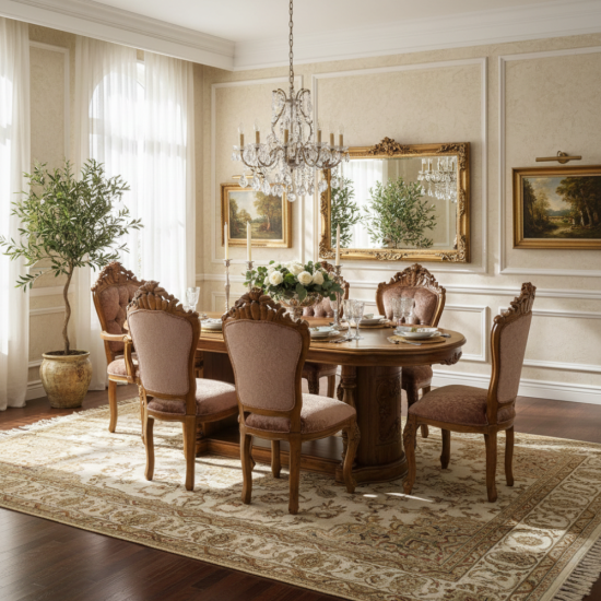 Kursi Meja Makan 6k Ganesa Gendong Jati