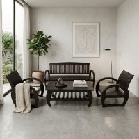 Kursi Meja Tamu Set 311 Jati Model Becak