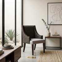 Kursi Ruang Makan Modern Jok Minimalis Monarch Jati