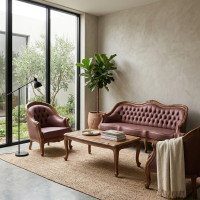 Kursi Sofa Ruang Tamu Louis Mewah