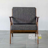 Kursi Sofa Santai Minimalis Scandinavian Mid-Century Kursi Sofa Santai Minimalis Scandinavian Mid-Century