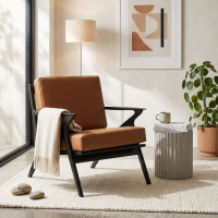 Kursi Sofa Single Minimalis Scandinavian Armchair