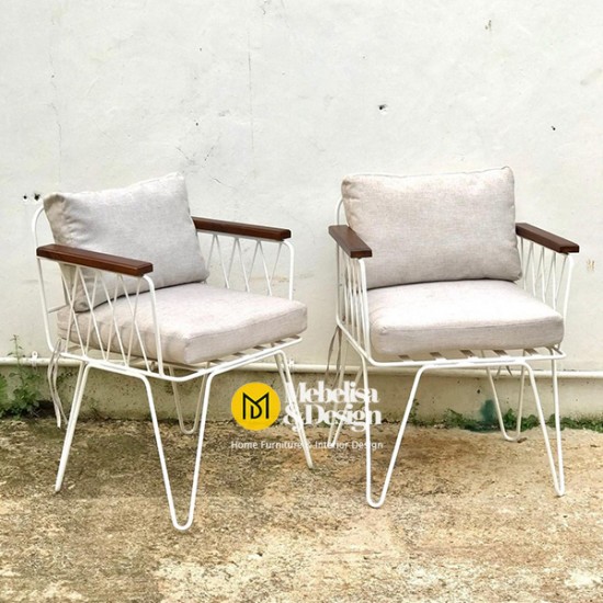 Kursi Teras Siomi Rangka Besi Industrial