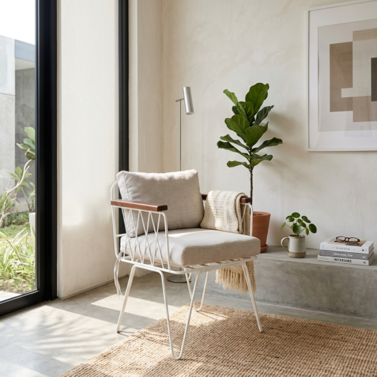 Kursi Teras Siomi Rangka Besi Industrial