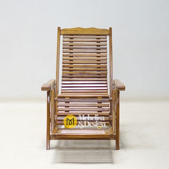 Kursi Teras Santai Model Krepyap Kayu Jati