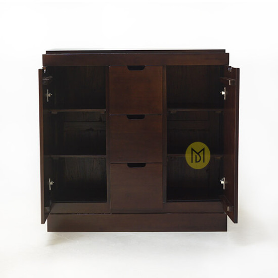 Lemari Rak Sepatu Minimalis Jati Leons Lemari Rak Sepatu Minimalis Jati Leons