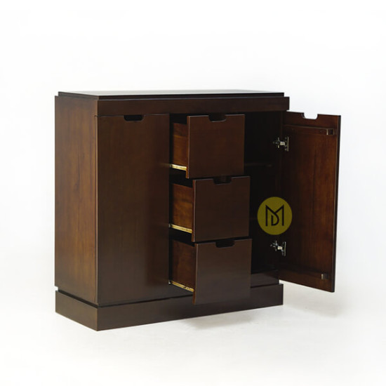 Lemari Rak Sepatu Minimalis Jati Leons Lemari Rak Sepatu Minimalis Jati Leons