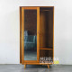 Lemari Baju Kayu Jati Retro Minimalis 2 Pintu