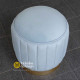 Luxury Stool Pouff Ottoman Kursi Bulat Kain Bludru