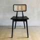 Maco Chair Kursi Makan Jati Mix Rotan Solid Base