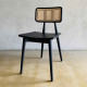 Maco Chair Kursi Makan Jati Mix Rotan Solid Base
