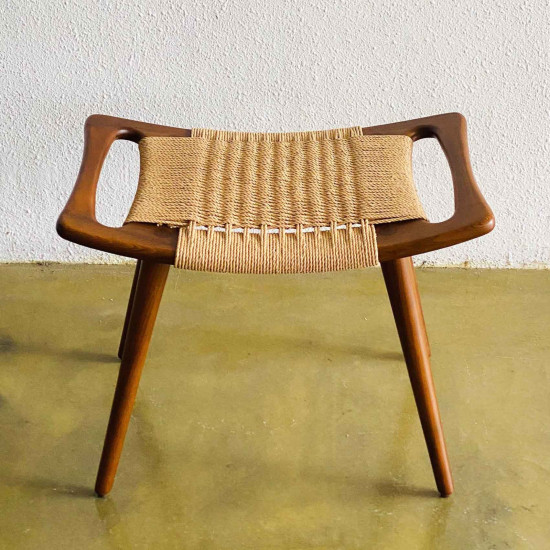 Masha Stool Kursi Bangku Stool Anyaman Lum Retro Masha Stool Kursi Bangku Stool Anyaman Lum Retro