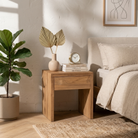 Mehdi Bedside Table with Drawer