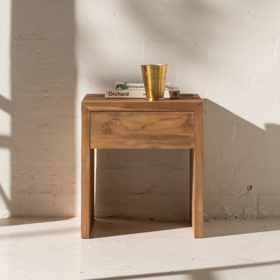 Mehdi Bedside Table with Drawer