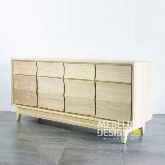 Meja Bufet Pajangan Ruang Tamu Minimalis Kayu Solid Meja Bufet Pajangan Ruang Tamu Minimalis Kayu Solid